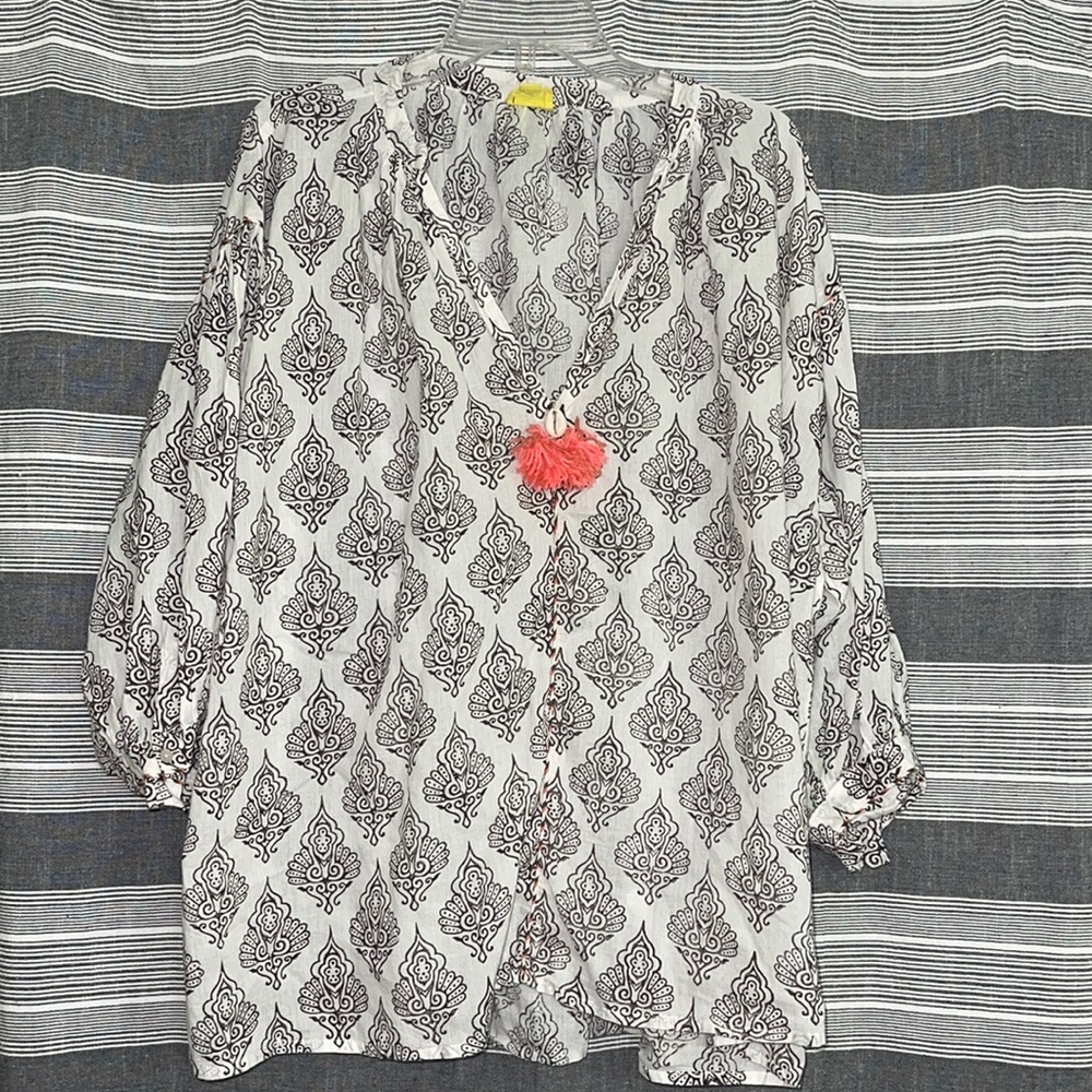 Roberta Roller Rabbit Boho Top. NWOT.